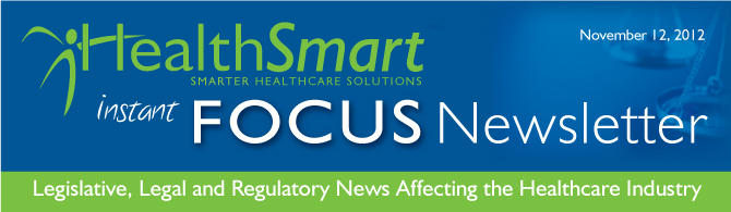 November Instant Focus-Update on Healthcare Reform